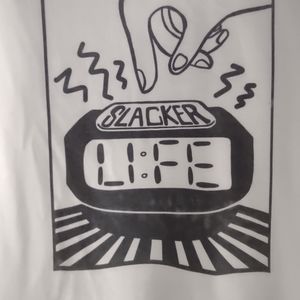 Slacker Life Alarm clock tee